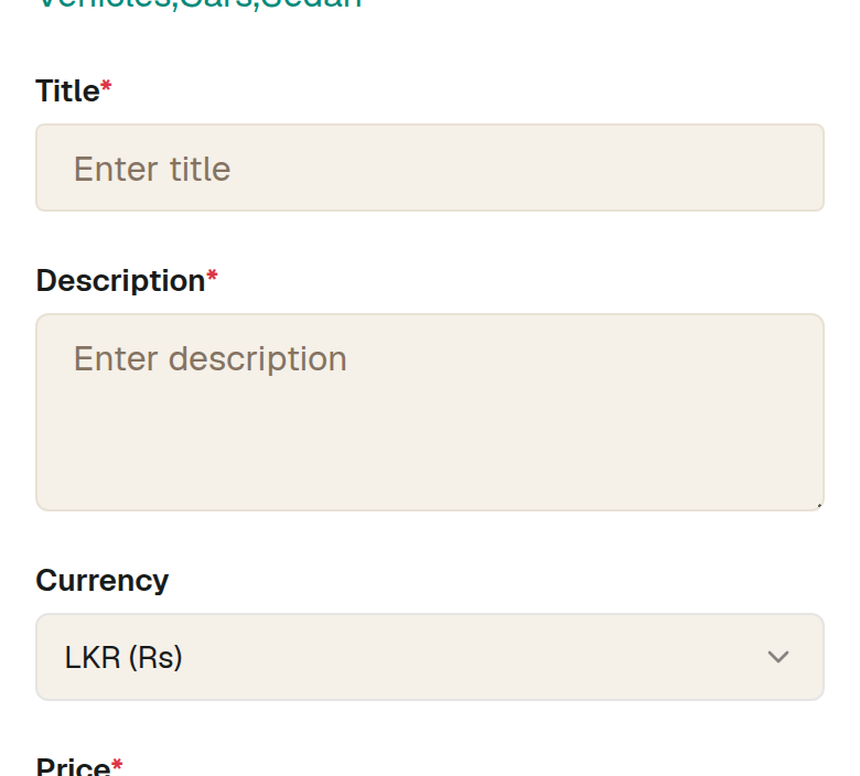 Write a clear title and description. Say the model, the condition, and what is included.